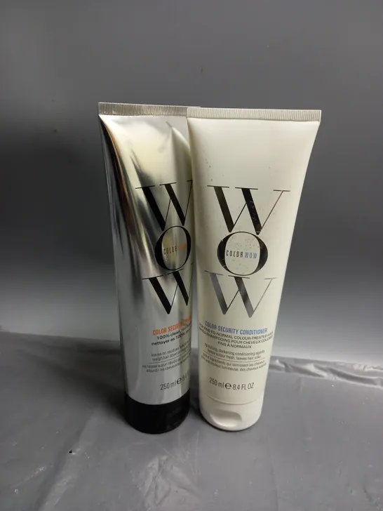 2 COLOR WOW HAIR PRODUCTS TO INCLUDE COLOR SECURITY CONDITIONER 250ML, COLOR SECURITY CONDITIONER 250ML  