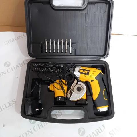 WOLF MULTI HEAD CORDLESS 3.6V LITHIUM ION SCREWDRIVER