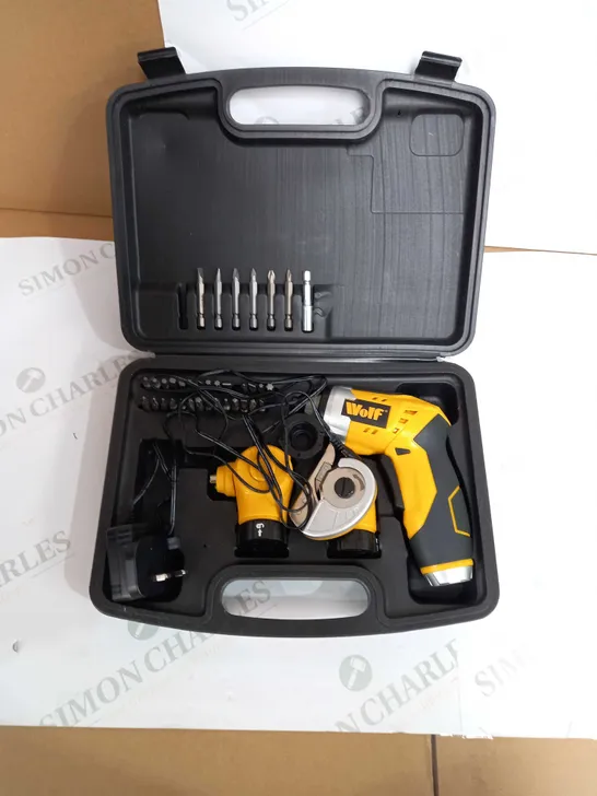 WOLF MULTI HEAD CORDLESS 3.6V LITHIUM ION SCREWDRIVER