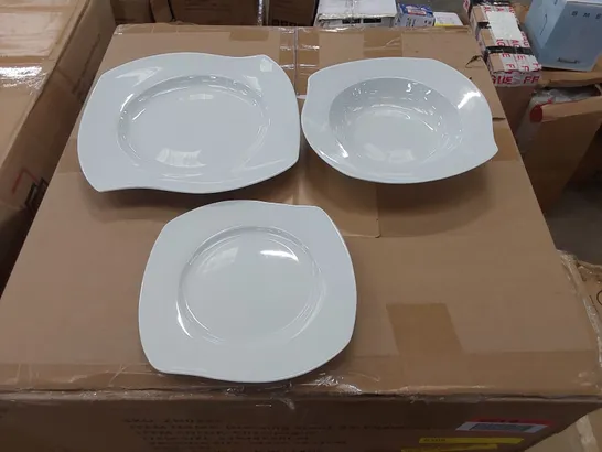 BOXED 16-PIECE DESIGNER DINNERWARE SET (1 BOX)