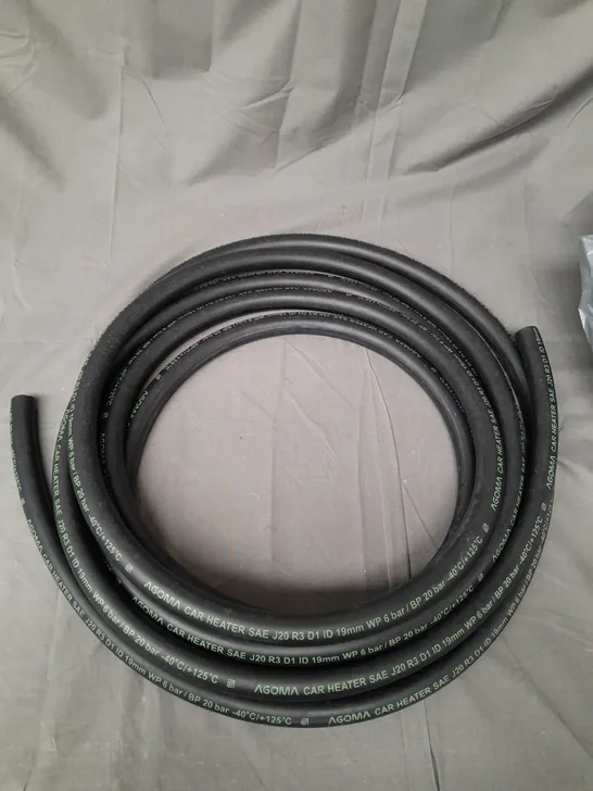 AGOMA 19MM WP 6 BAR CAR HEATER HOSE - MODEL UNSPECIFIED 