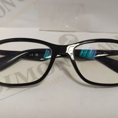 RAYBAN BLACK FRAMED PRESCRIPTION GLASSES