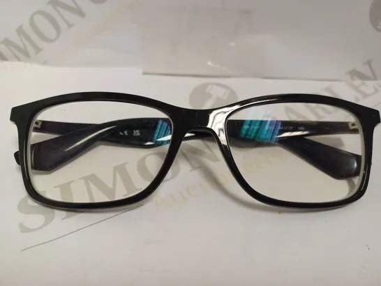 RAYBAN BLACK FRAMED PRESCRIPTION GLASSES