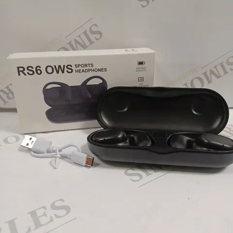 BOXED RS6 OWS SPORTS WIRELESS EARPHONES 