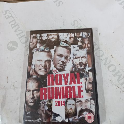 LOT OF APPROXIMATE;Y 25 WWE ROYAL RUMBLE DVDS