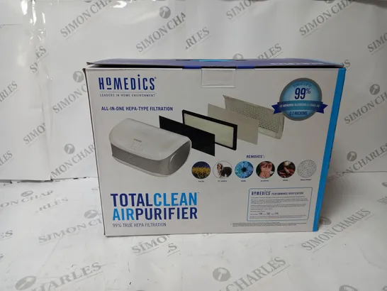 BOXED HOMEDICS TOTAL CLEAN AIR PURIFIER