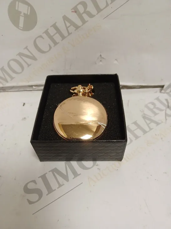 MENS EDISON POCKET WATCH WITH CHAIN – BRAND NEW IN BOX