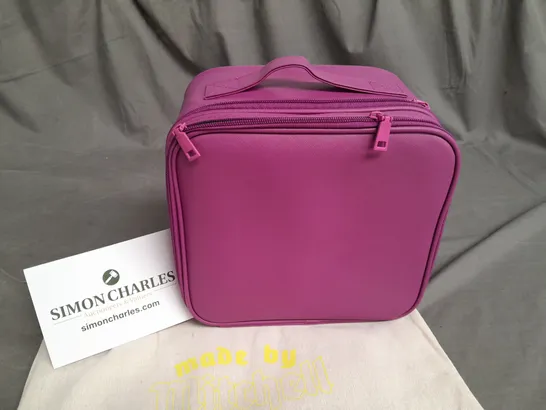 MADE BY MITCHELL PINK STORAGE CASE IN DUST BAG