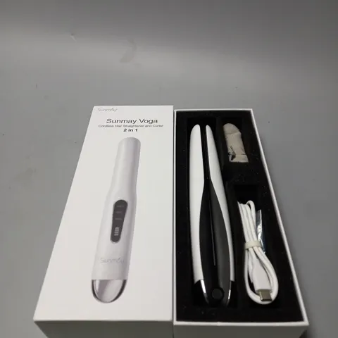 BOXED SUNMAY VOGA HAIR STRAIGHTER AND HAIR COOLER 
