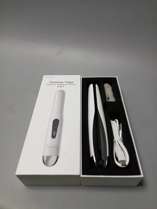 BOXED SUNMAY VOGA HAIR STRAIGHTER AND HAIR COOLER 