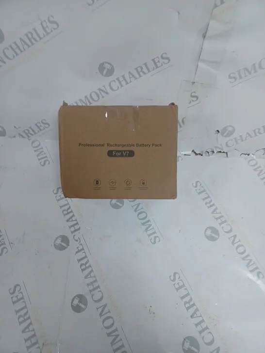 BOXED PROFESSIONABLE RECHARGEABLE BATTERY PACK FOR V7