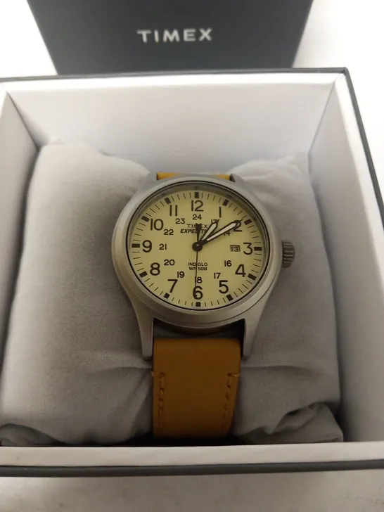 BOXED TIMEX EXPEDITION INDIGLO WR50M WRIST WATCH