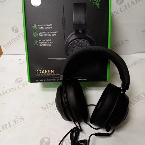 RAZER KRAKEN - CROSS-PLATFORM WIRED GAMING HEADSET