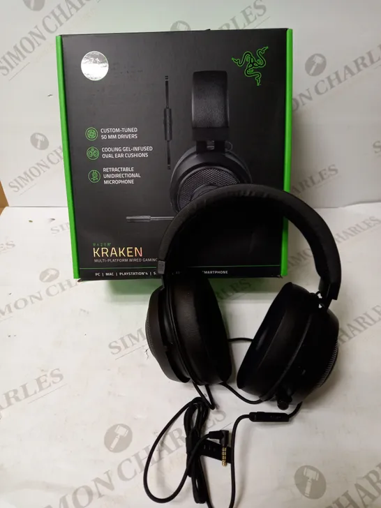 RAZER KRAKEN - CROSS-PLATFORM WIRED GAMING HEADSET