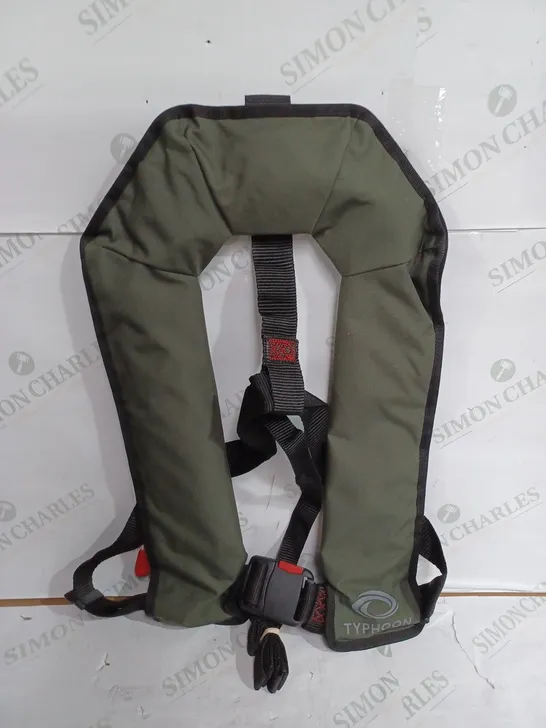 HYDRO LIFEJACKET 150N AUTO STD GREEN