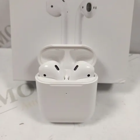 BOXED APPLE AIR PODS WITH WIRELESS CHARGING CASE