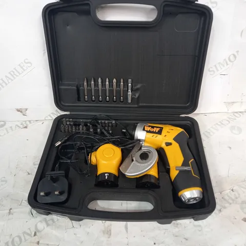 WOLF MULTI HEAD CORDLESS 3.6V LITHIUM ION SCREWDRIVER