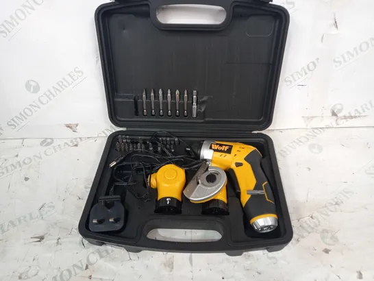 WOLF MULTI HEAD CORDLESS 3.6V LITHIUM ION SCREWDRIVER