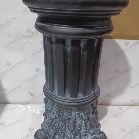 ANTIQUE GARDEN STAND IN BLACK