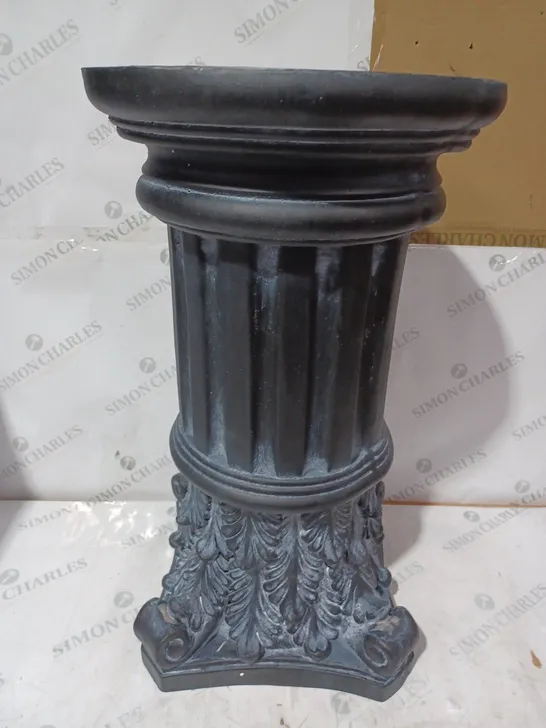 ANTIQUE GARDEN STAND IN BLACK