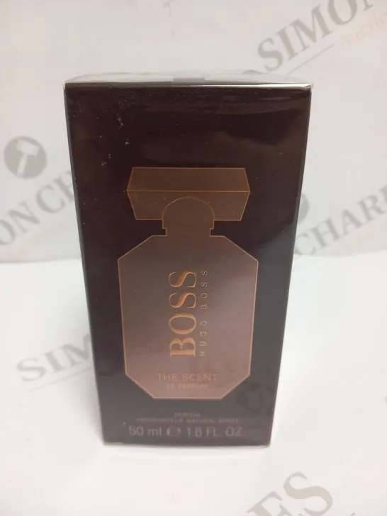 BOXED AND SEALED HUGO BOSS THE SCENT LE PARFUM 50ML