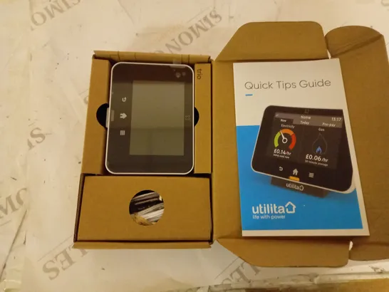 BOXED UTILITA SMART METER WITH ACCESSORIES AND GUIDE