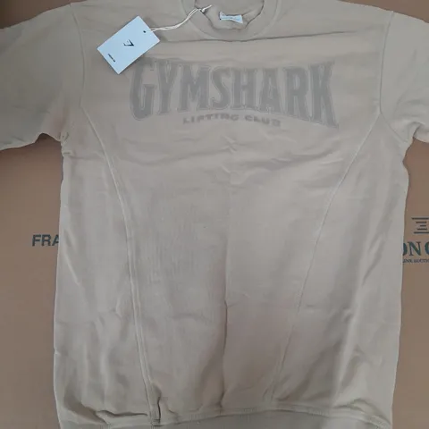 GYMSHARK HERITAGE WASHED SHORT SLEEVE T-SHIRT - SIZE XS