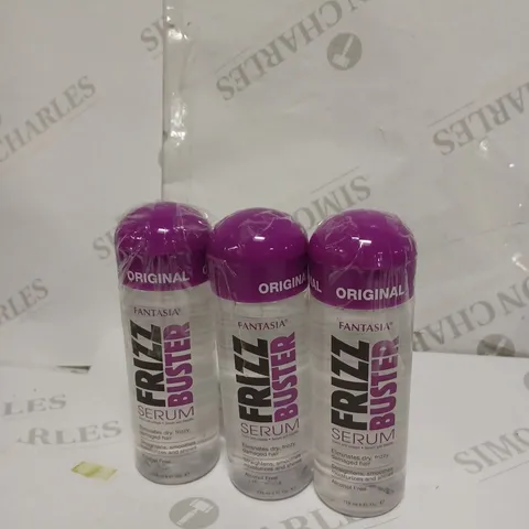 LOT OF 3 FANTASIA FRIZZ BUSTER SERUMS - (3 X 178ML)