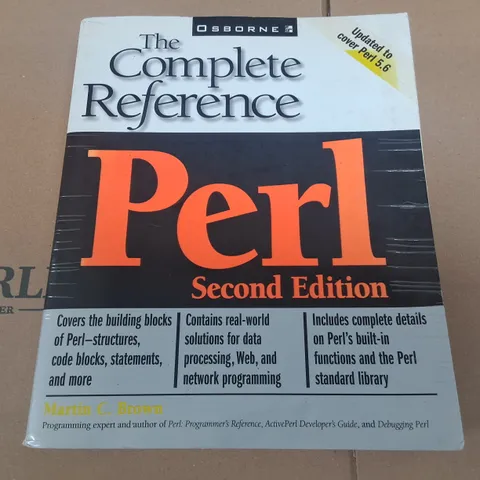 OSBORNE THE COMPLETE REFERENCE PERL SECOND EDITION