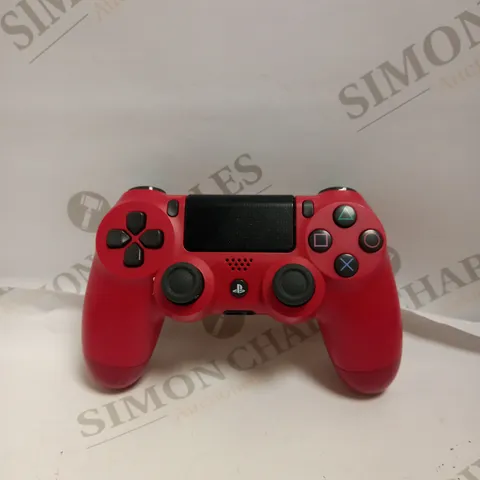 SONY PLAYSTATION 4 CONTROLLER IN RED 