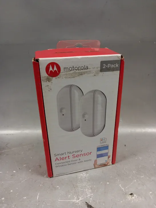 BOXED MOTOROLA SMART NURSERY ALERT SENSOR TWIN PACK 