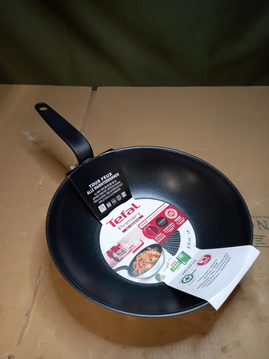 TEFAL PRIMARY STAINLESS STEEL WOK PAN