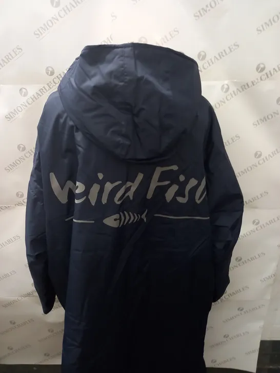 WEIRD FISH ZIPPED COAT SIZE S