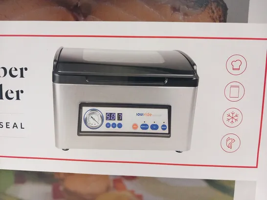 BRAND NEW BOXED SOUSVIDE IVIDE CHAMBER VACUUM SEALER SOUS VIDE PACK AND SEAL 