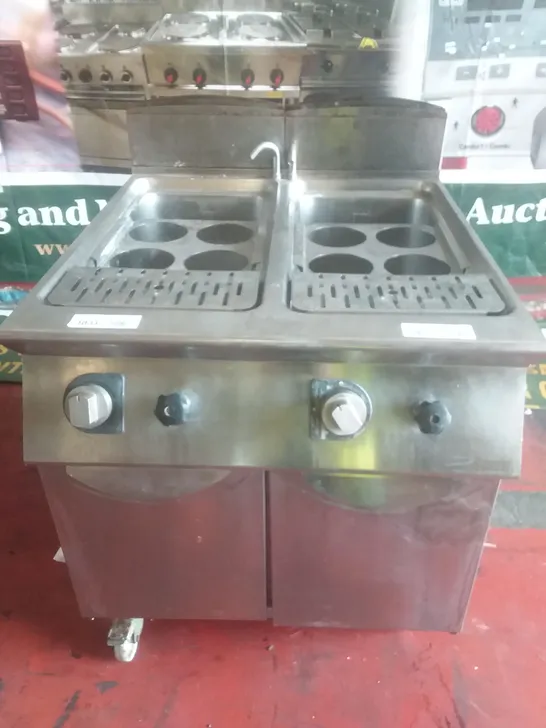 GIORIK TWIN TANK NATURAL GAS PASTA BOILER