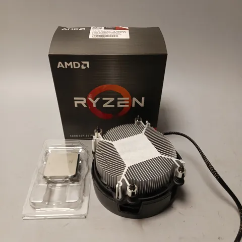 BOXED AMD RYZEN 5000 SERIES PROCESSOR WITH HEAT SINK FAN 