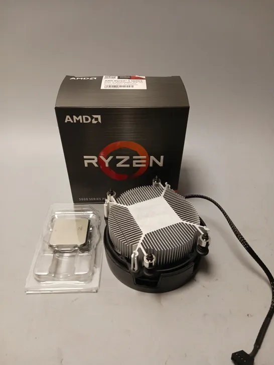 BOXED AMD RYZEN 5000 SERIES PROCESSOR WITH HEAT SINK FAN 