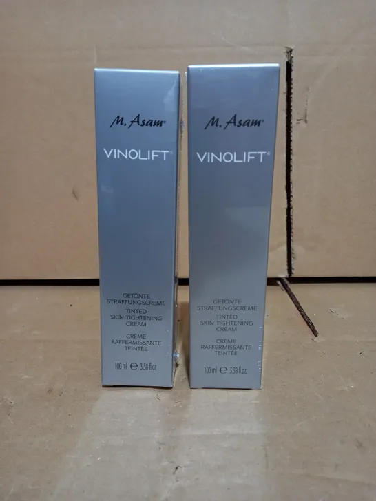 BOXED & SEALED M.ASAM VINOLIFT TINTED SKIN TIGHTENING CREAM 