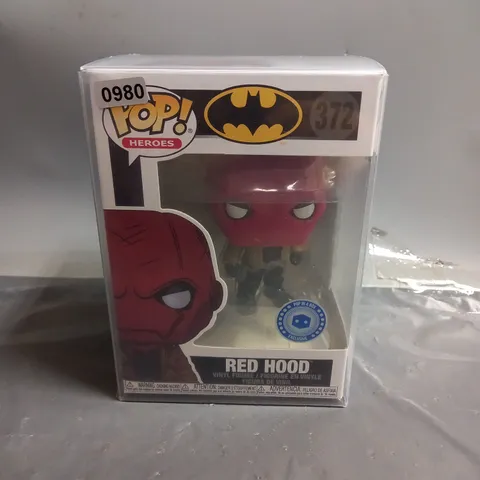 BOXED FUNKO POP! HEROES RED HOOD VINYL FIGURE