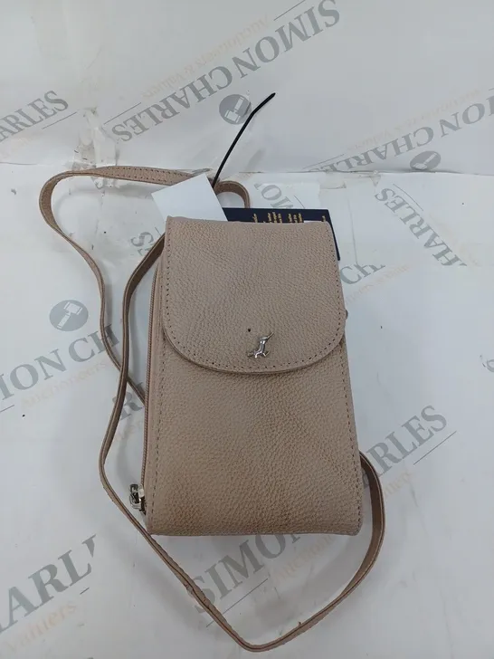 ASHWOOD PHONE CROSSBODY BAG BEIGE