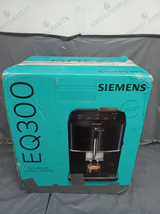 SIEMENS EQ300 COFFEE MACHINE  RRP £349