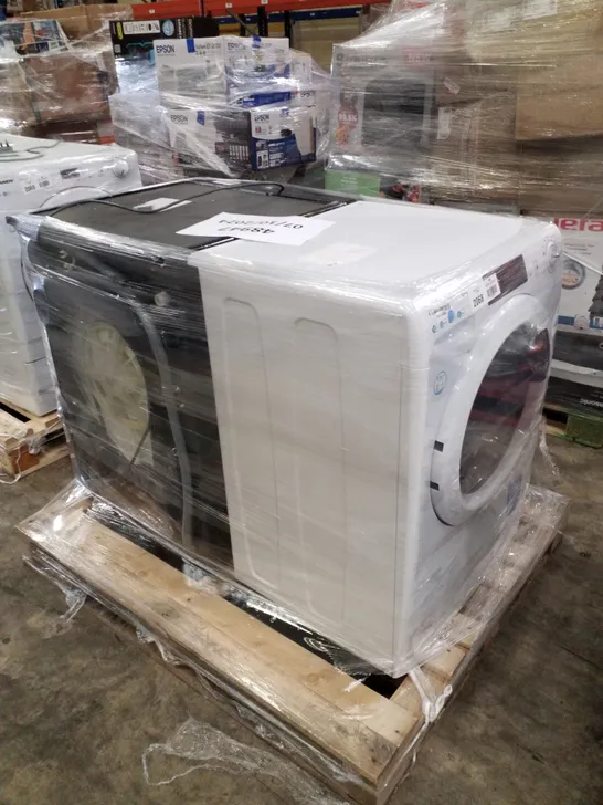 CANDY SMART PRO FREESTANDING WASHING MACHINE WHITE AND HOOVER H-WASH 500 FREE STANDING WASHING MACHINE - UNPROCESSED RAW RETURNS