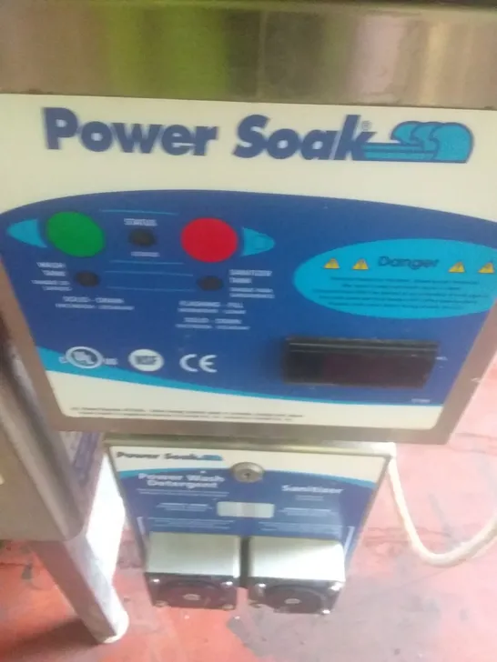 POWER SOAK COMMERCIAL WASHING STATION 