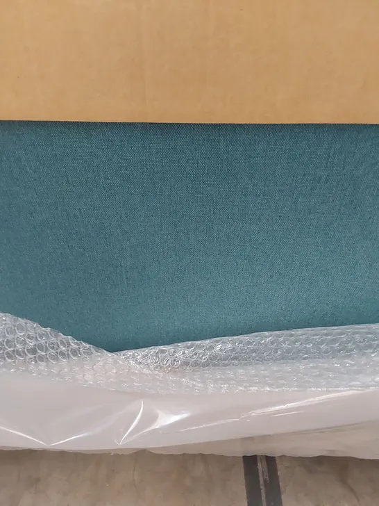 BAGGED DESIGNER 180cm SUPERKING SIZE MAKINTOSH STRUT NIRVANA HEADBOARD - TEAL