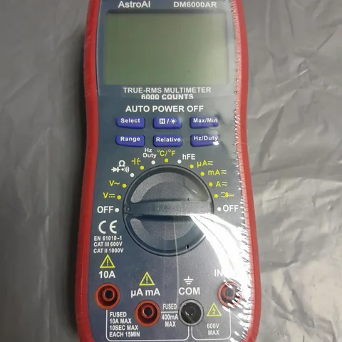 ASTRO AI TRUE RMS 6000 COUNTS DIGITAL MULTIMETER DM6000AR