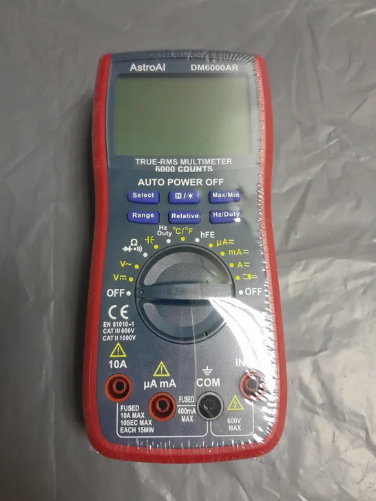 ASTRO AI TRUE RMS 6000 COUNTS DIGITAL MULTIMETER DM6000AR