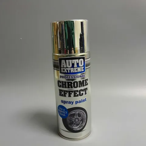 APPROXIMATELY 12 AUTO EXTREME CHROME EFFECT SPRAY PAINT 400ML