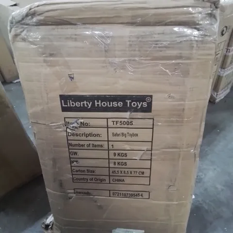 BOXED LIBERTY HOUSE TOYS SAFARI BIG TOYBOX 