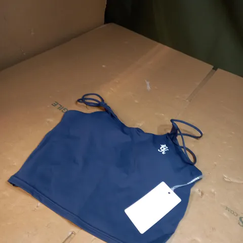 NAVY BLUE GYMKING SPORTS BRA 