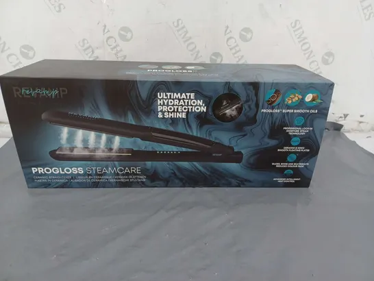 LOT OF 5 REVAMP PROGLOSS STEAMCARE CERAMIC STRAIGHTENER